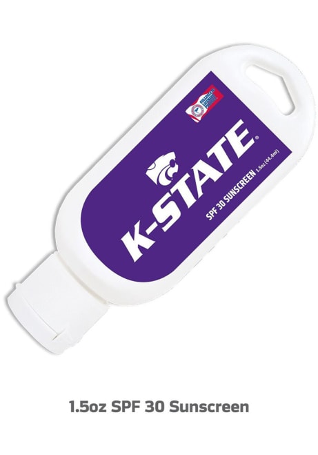 White K-State Wildcats SPF 30 Sunscreen