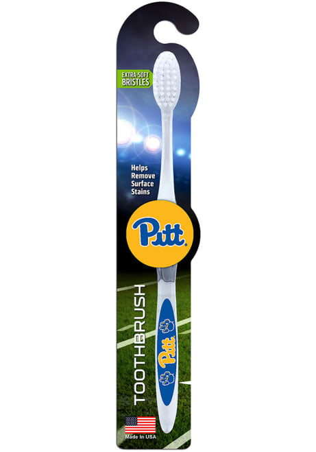 Gold Pitt Panthers Team Logo Toothbrush