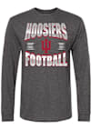 Main image for Mens Indiana Hoosiers Grey Summit Sportswear Hoosiers Football Tee