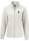 Main image for Womens K-State Wildcats White Cutter and Buck Vintage Roam Light Weight Jacket