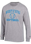 Main image for Mens Buffalo Bulls Grey Champion Softball Jersey Tee