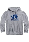 Main image for Mens Grey Drexel Dragons Big Logo Hooded Sweatshirt