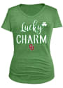 Oklahoma Sooners Womens Green Lucky Charm T-Shirt