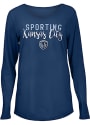 Sporting Kansas City Womens Timeless Taylor T-Shirt - Navy Blue