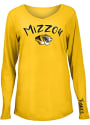 Missouri Tigers Womens Timeless Dana T-Shirt - Gold