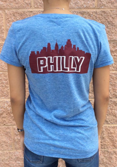 phillies light blue t shirt