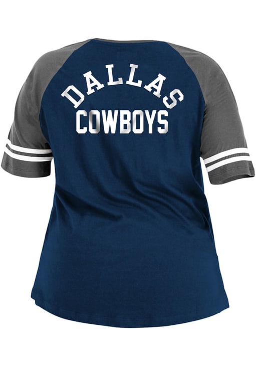 Nike Fashion (NFL Dallas Cowboys) Women's High-Hip T-Shirt - Navy