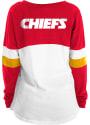 Kansas City Chiefs Womens Athletic T-Shirt - White