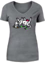 Wichita Wind Surge Womens Copa T-Shirt - Grey