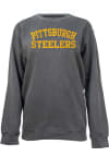 Main image for New Era Pittsburgh Steelers Womens Grey Comfort Colors Crew Sweatshirt