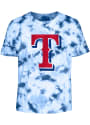 Texas Rangers Youth Tie Dye T-Shirt - Blue