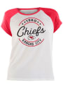 Kansas City Chiefs Womens New Era Winning Seal T-Shirt - White