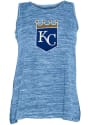 Kansas City Royals Womens Space Dye Tank Top - Light Blue
