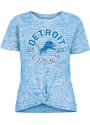 Detroit Lions Womens Novelty T-Shirt - Blue