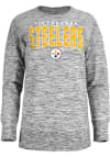 Main image for New Era Pittsburgh Steelers Womens Black Space Dye Crew Sweatshirt