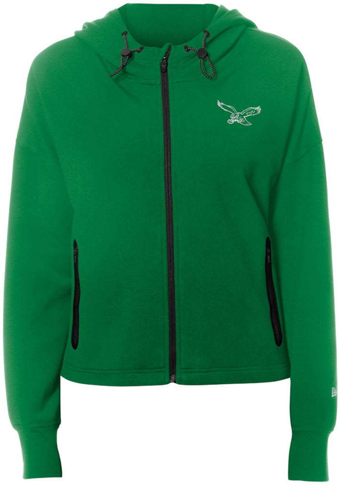 Philadelphia Eagles New Era Womens KELLYGREEN Reflective Long