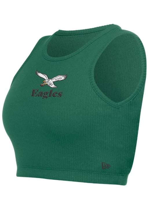 New Era Philadelphia Eagles Womens Kelly Green Halter Tank Top