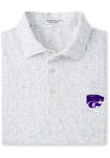 Main image for Mens White K-State Wildcats Blitz Short Sleeve Polo Shirt