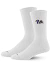 Main image for Team Logo Pitt Panthers Mens Crew Socks - White