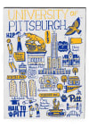 Main image for Pitt Panthers Blue Jumbo Team Logo Magnet