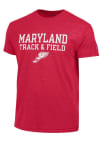 Main image for Maryland Terrapins Red Champion Mens Track and Field Short Sleeve Fashion T Shirt
