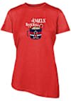 Main image for Levelwear Los Angeles Angels Womens Red Birch Mellow Short Sleeve T-Shirt