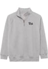 Main image for Mens Grey Pitt Panthers Essentials Embroidery Qtr Zip Pullover