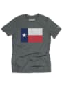 Rally Texas Grey State Flag Short Sleeve T Shirt