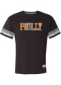 Champion Philadelphia Block Short Sleeve T-Shirt- Black