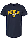 Main image for Michigan Wolverines Navy Blue Summit Sportswear Aunt Short Sleeve T-Shirt
