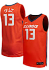 Main image for Tomislav Ivisic Mens Orange Illinois Fighting Illini NIL Name And Number Basketball Jersey