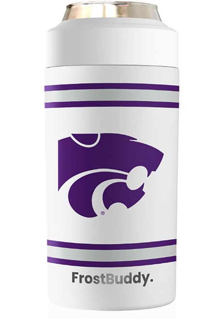 White K-State Wildcats Stainless Steel Stainless Steel Coolie