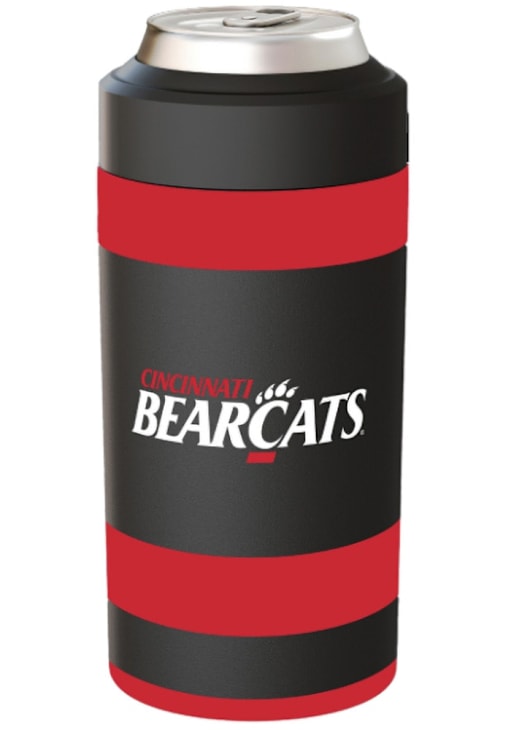 Cincinnati Bearcats BLACK Team Logo Stainless Steel Coolie 9010035