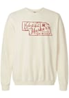 Main image for Womens Nebraska Cornhuskers Ivory Summit Sportswear Volleyball State Crew Sweatshirt