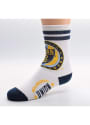 Philadelphia Union Baby 2 Stripe Quarter Socks - White