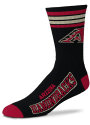 Arizona Diamondbacks 4 Stripe Duece Crew Socks - Red