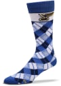 St Louis Blues Plaid Argyle Socks - Blue