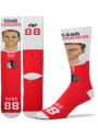 Patrick Kane Chicago Blackhawks For Barefeet Originals Selfie Crew Socks - Red