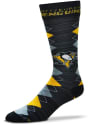 Pittsburgh Penguins Fan Nation Argyle Socks - Black