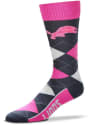 Detroit Lions Melange Argyle Socks - Pink