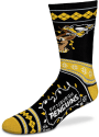 Pittsburgh Penguins 2019 Ugly Sweater Crew Socks - Yellow