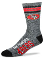 San Francisco 49ers Got Marbled Crew Socks - Grey