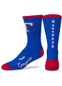 Texas Rangers Old Skool Crew Socks - Blue