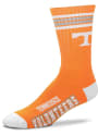 Tennessee Volunteers 4 Stripe Deuce Crew Socks - Orange