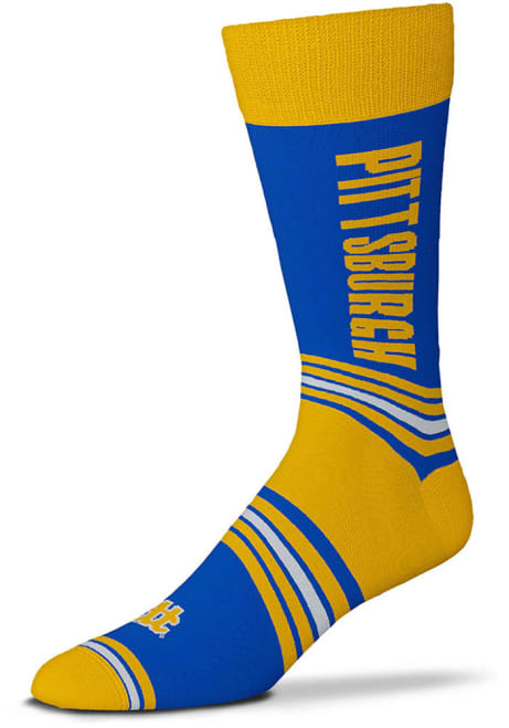 Go Team Pitt Panthers Mens Dress Socks - Blue