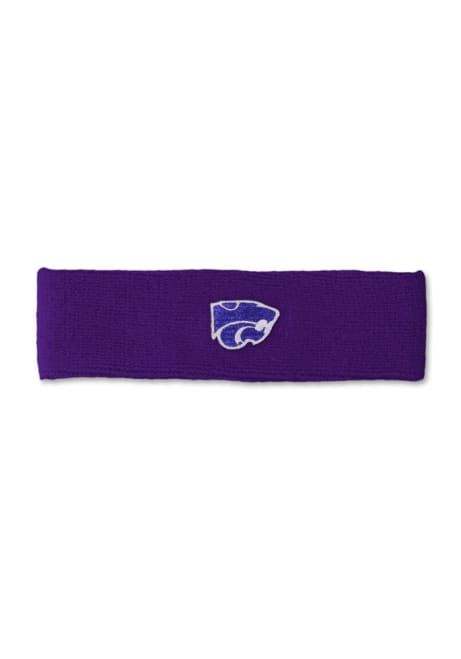 2 Inch K-State Wildcats Mens Headband - Purple