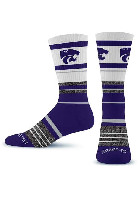 677 Friday K-State Wildcats Mens Dress Socks