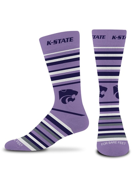 The Boss K-State Wildcats Mens Dress Socks - Lavender