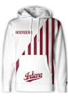 Main image for Mens Indiana Hoosiers White Something Inked Candy Stripe Hooded Sweatshirt