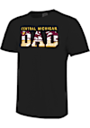 Main image for Central Michigan Chippewas Black  Dad Short Sleeve T Shirt